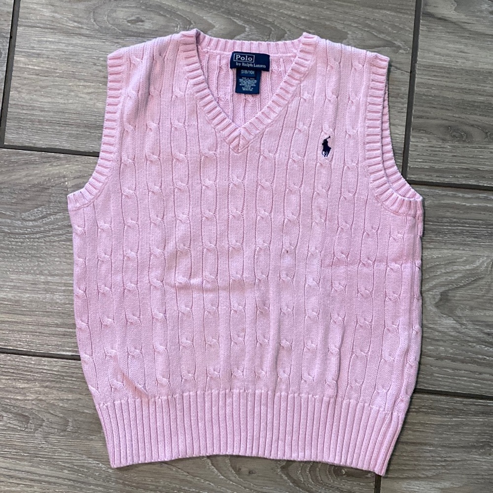 Ralph Lauren Sweater Vest / Pink 💕
